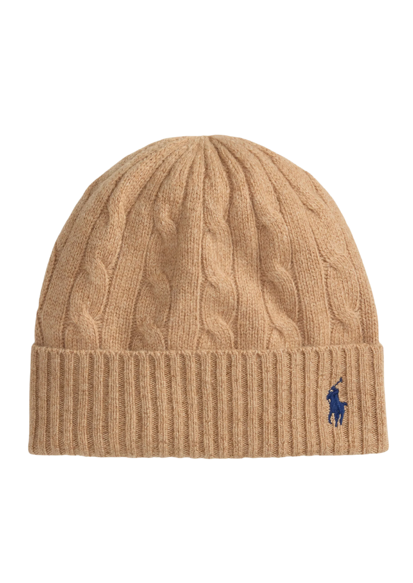 Ralph Lauren - Pletena zimska kapa (Smeđa)